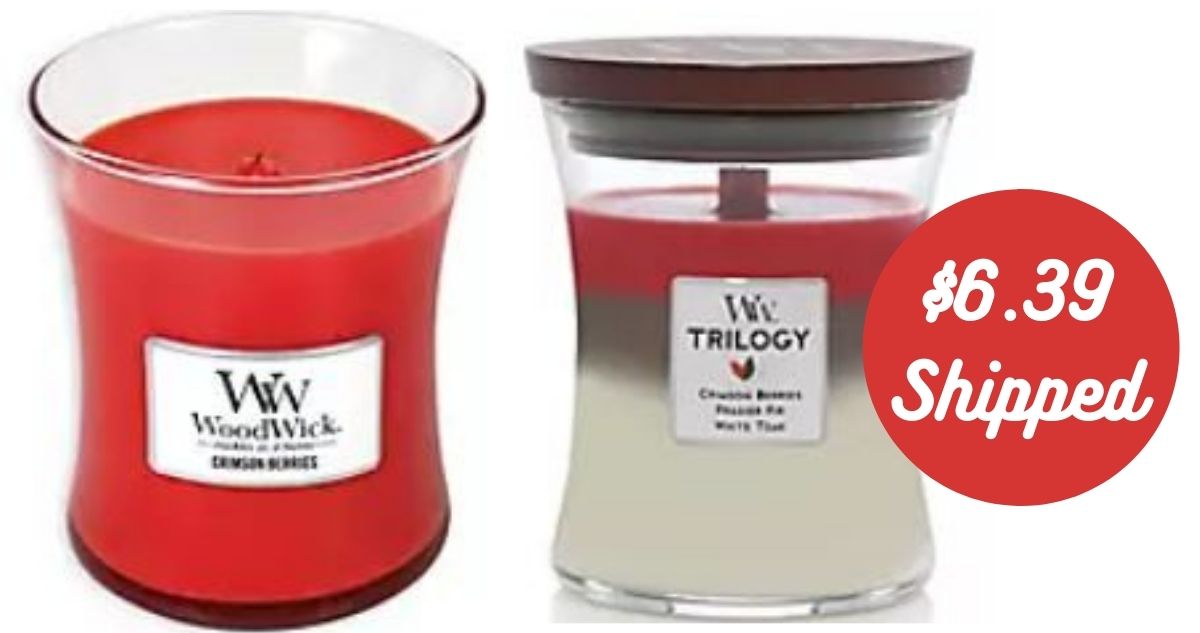 Woodwick Candles for 6.39 Shipped Southern Savers
