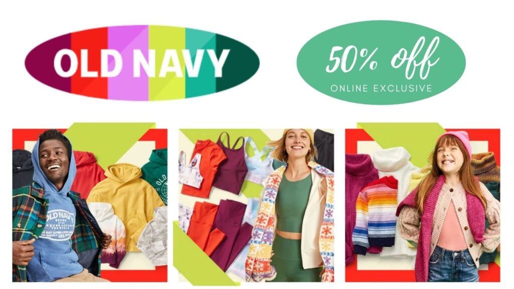 Old Navy 50 Off Entire Online Purchase Southern Savers