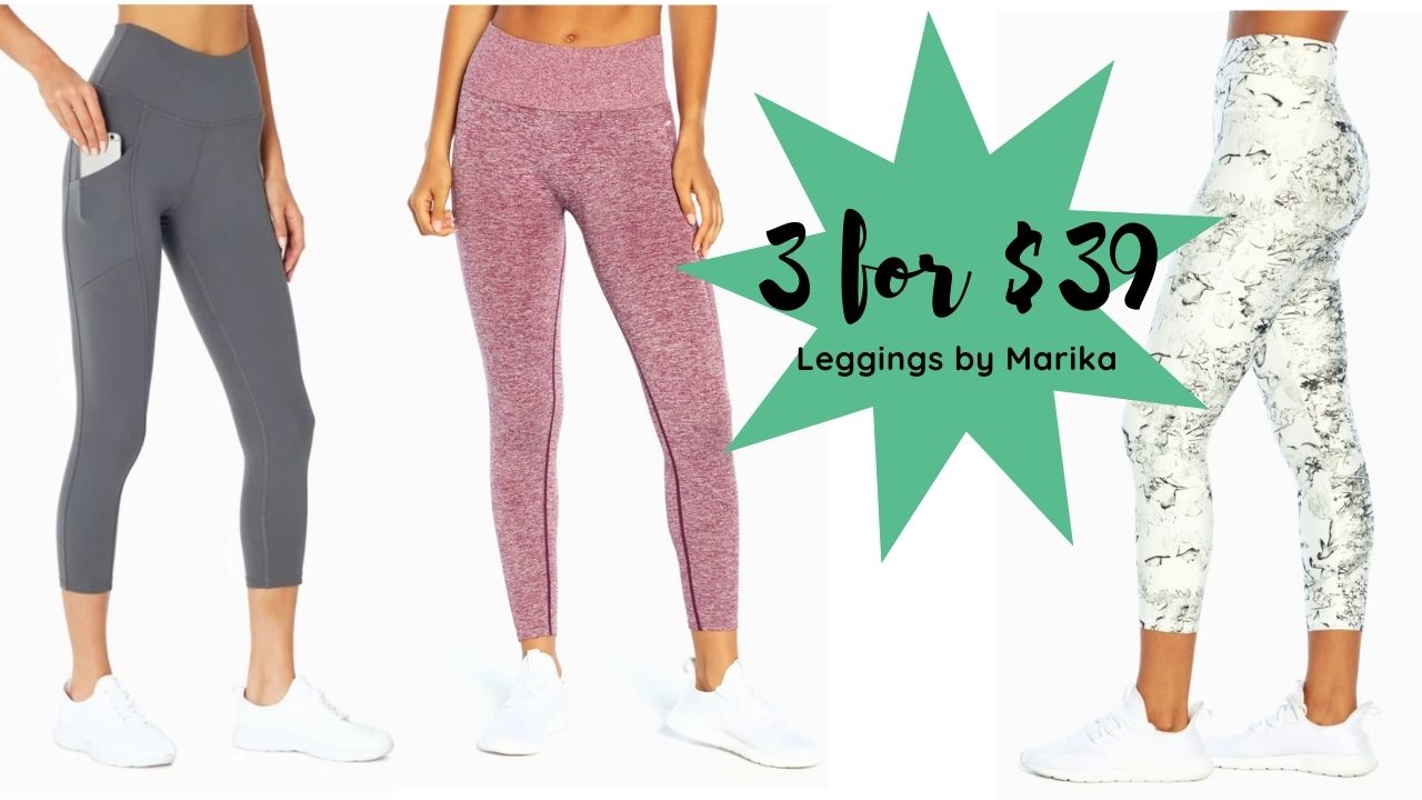 Marika Leggings  3 Pairs For $39 Shipped :: Southern Savers