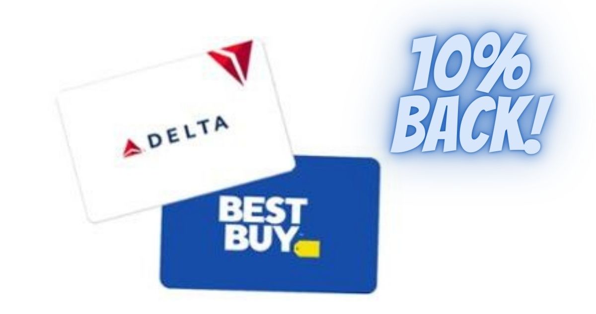 Best Buy Offer 10 Back On Delta Gift Cards Southern Savers