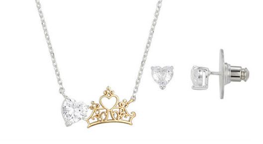 earring and necklace set