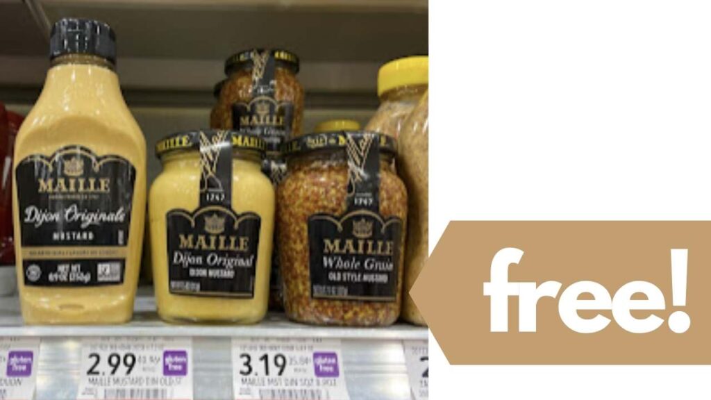 FREE Maille Mustard at Publix Southern Savers
