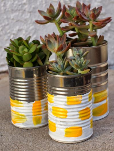 tin can pots