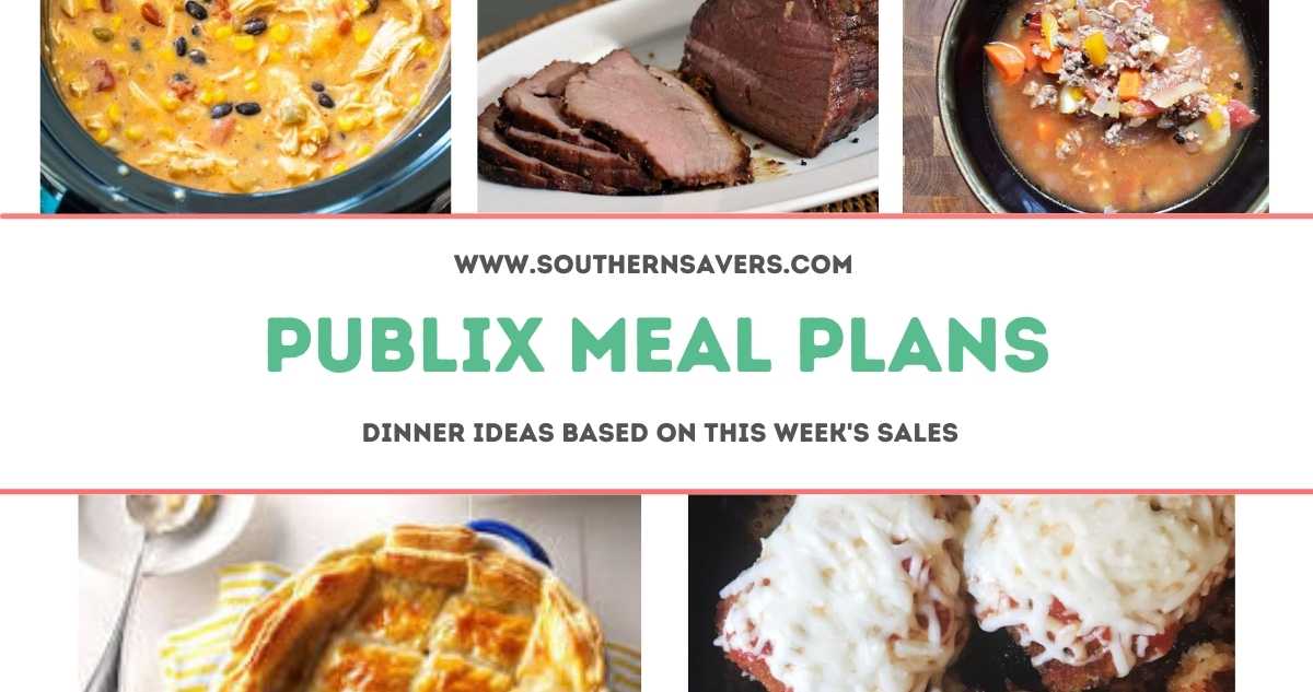 publix meal plans 12/15