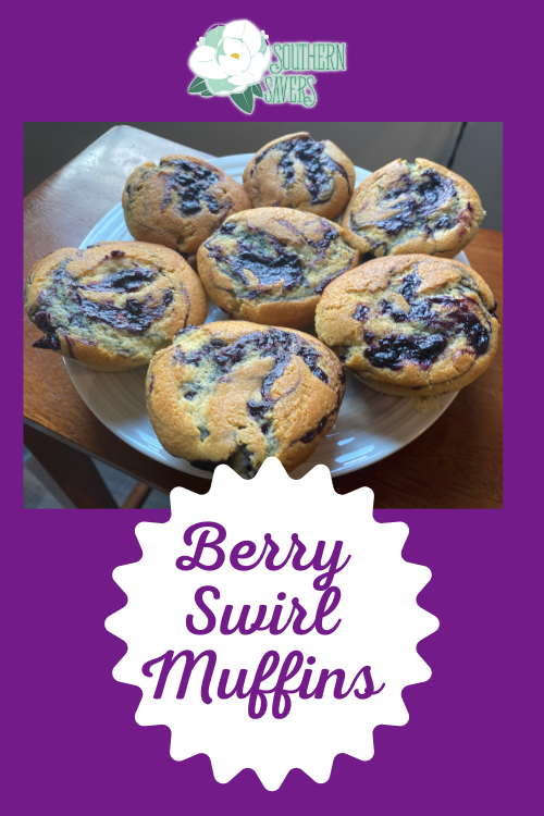 These easy berry swirl muffins can be made with homemade jam or already prepared jam. Either way, the fruit in these muffins takes them over the top!