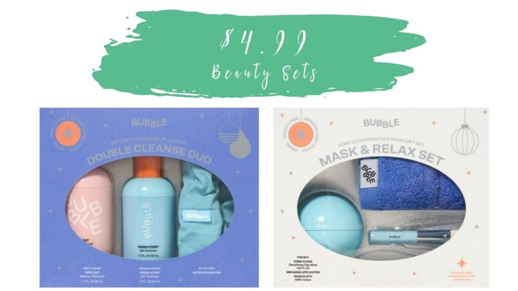Walmart Bubble Skincare Sets For 4.99 Southern Savers