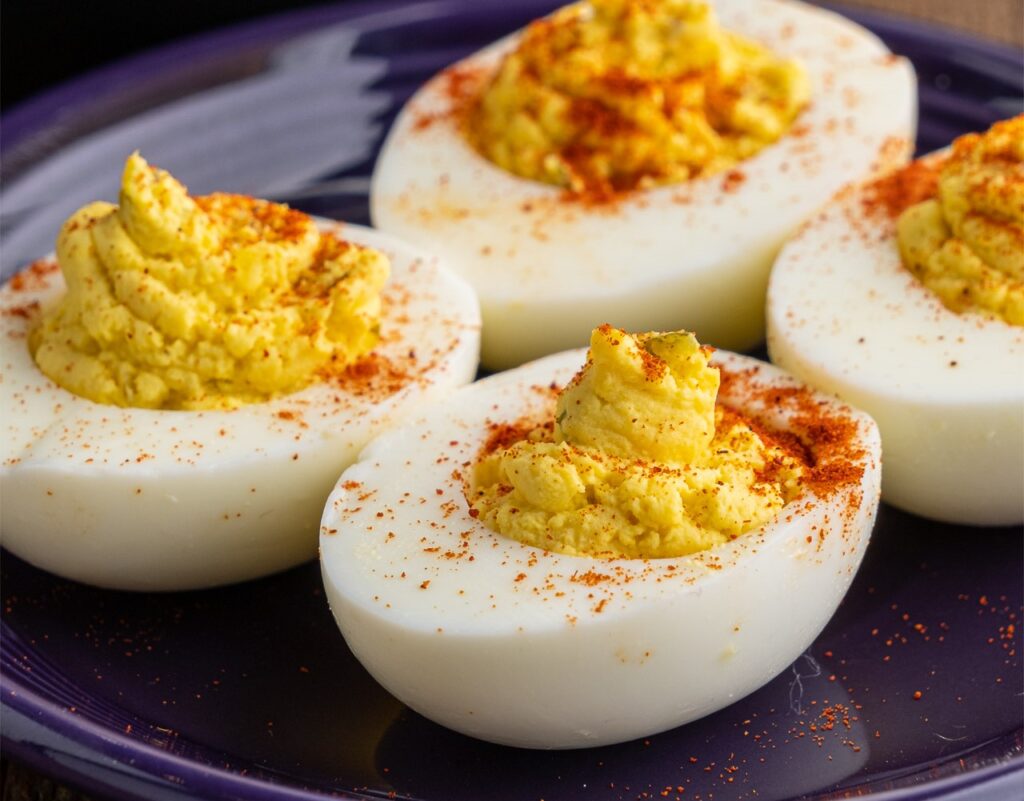 deviled eggs
