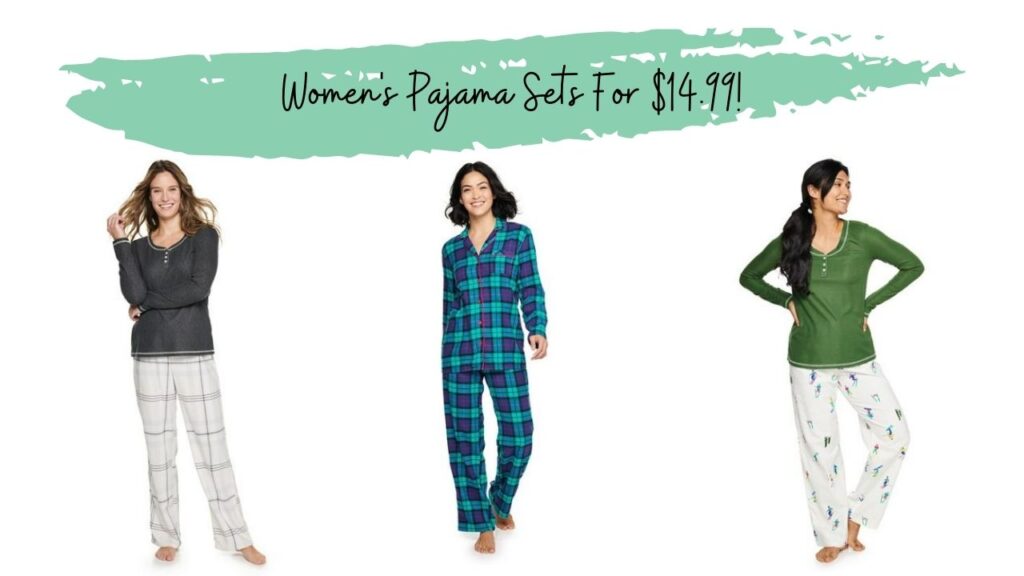 Kohl's Women's Pajama Sets For 14.99 Southern Savers