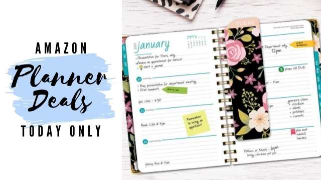 amazon today only planner deal
