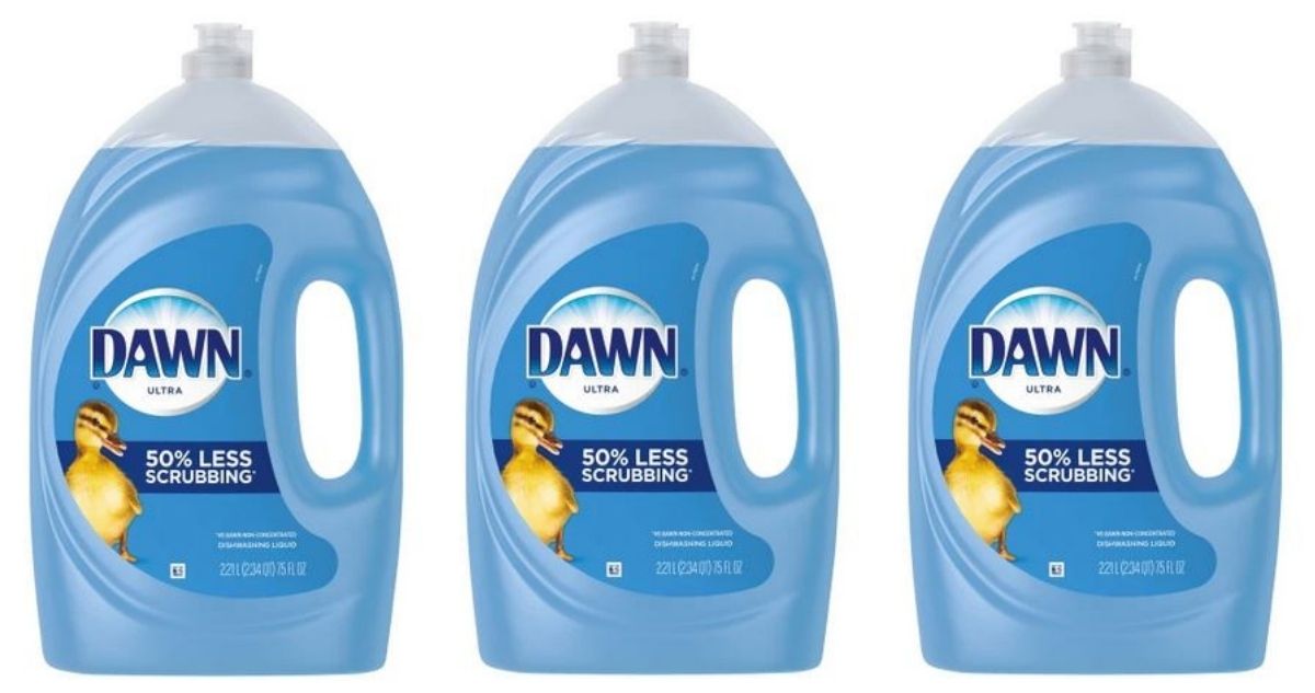 Dawn Dishwashing Liquid 75 Oz Bottle for 7! Southern Savers
