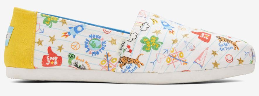 toms doodle shoes