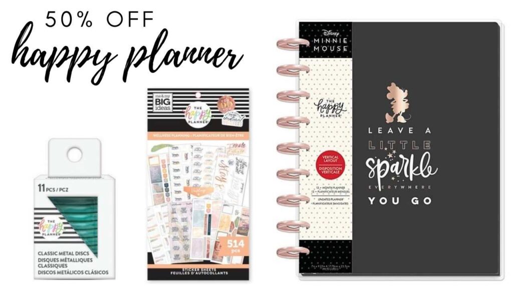 50 off The Happy Planner at Michaels Southern Savers