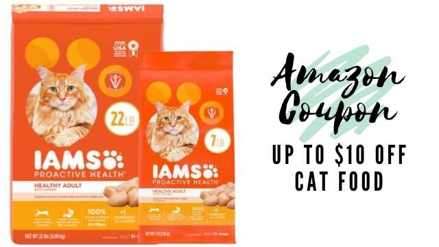 amazon coupon iams cat food