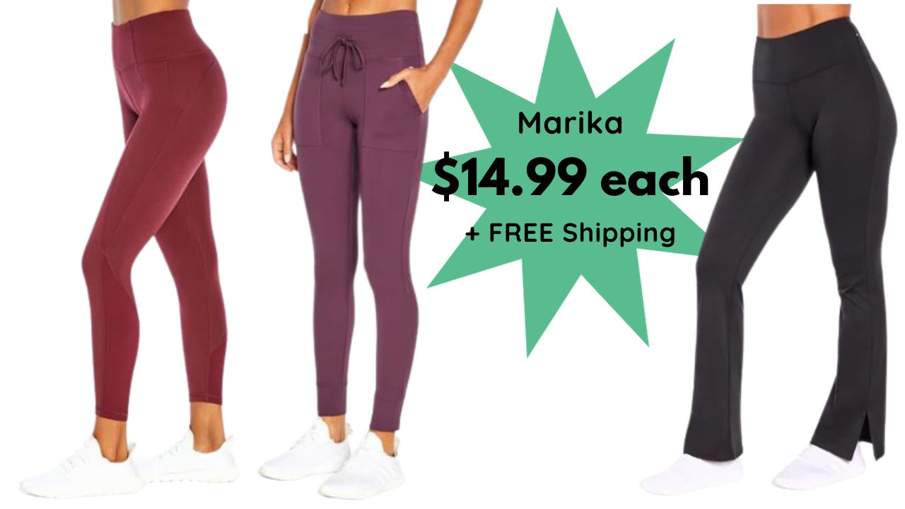 Marika Joggers & Leggings for $14.99 Shipped :: Southern Savers