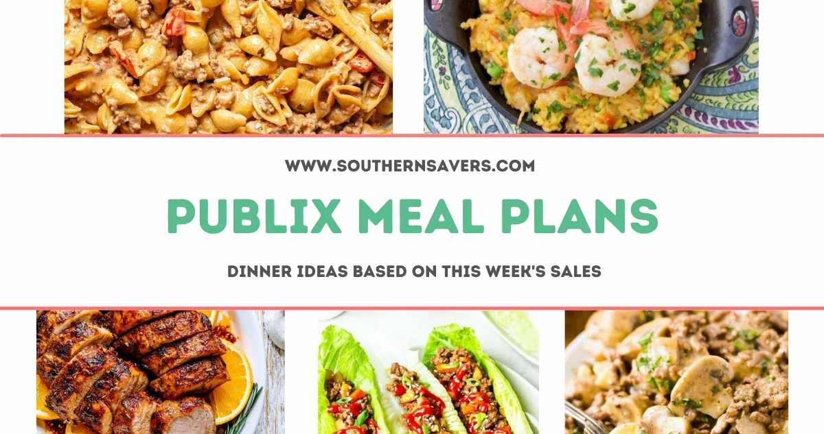 publix meal plans 1/12