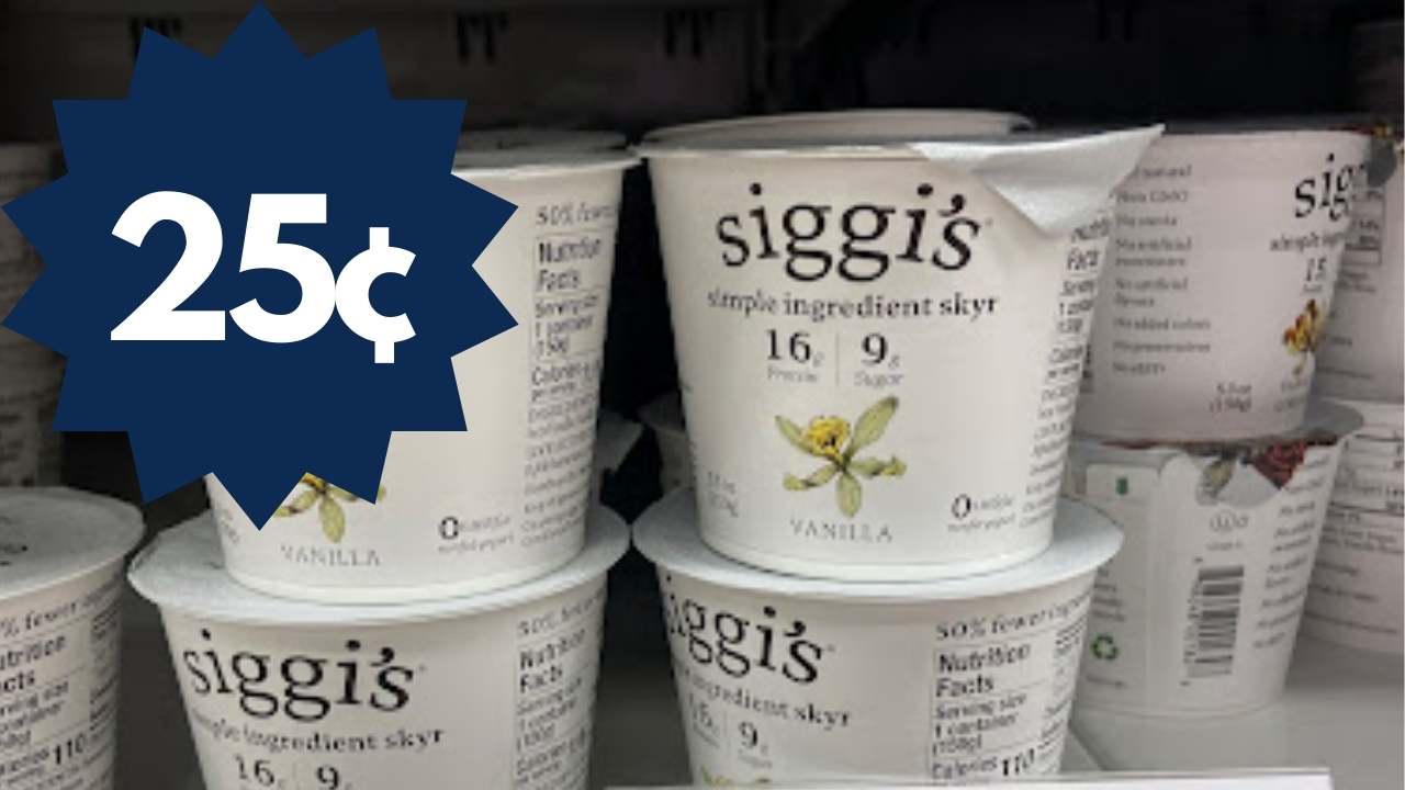 Get Siggi's Icelandic Yogurt for 25¢ at Kroger Southern Savers