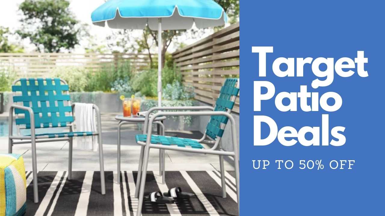 target patio furniture