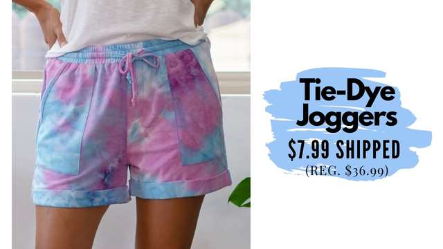 tie-dye shorts