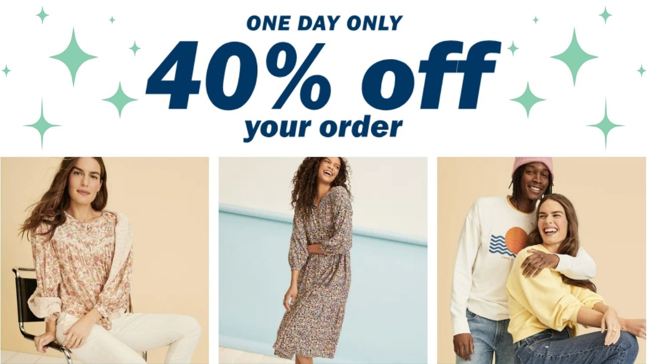 Old Navy 40 Off Online Exclusive Southern Savers
