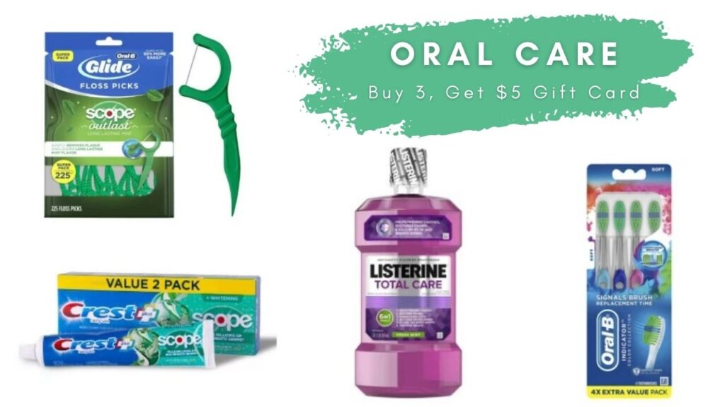 Target Buy 3 Oral Care Items, Get 5 Back Southern Savers