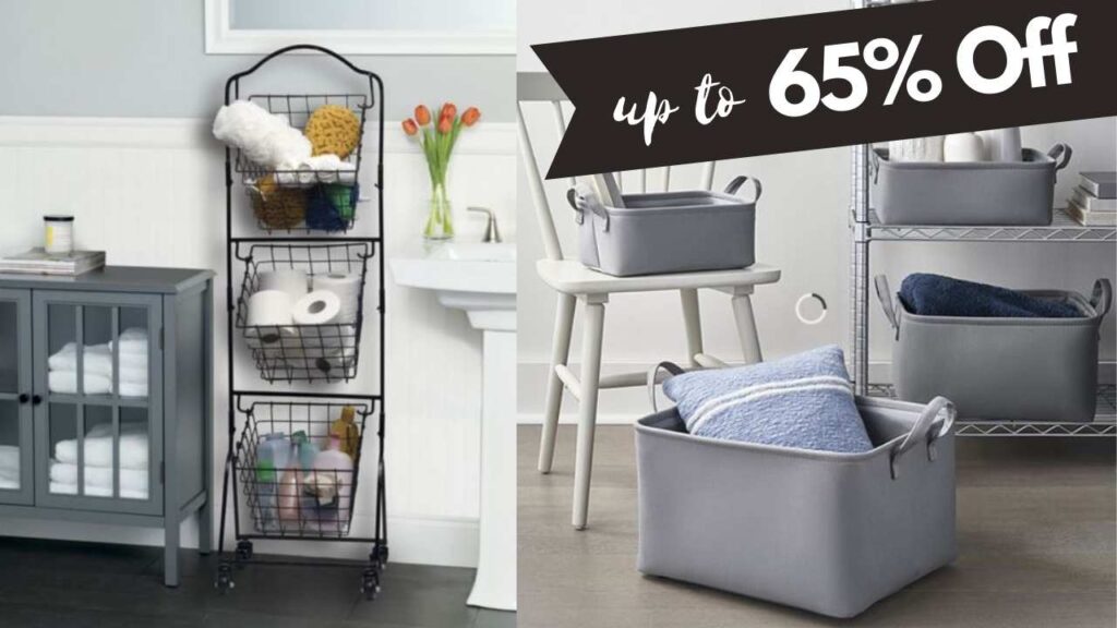 JCPenney Code Up to 65 Off Storage Baskets! Southern Savers