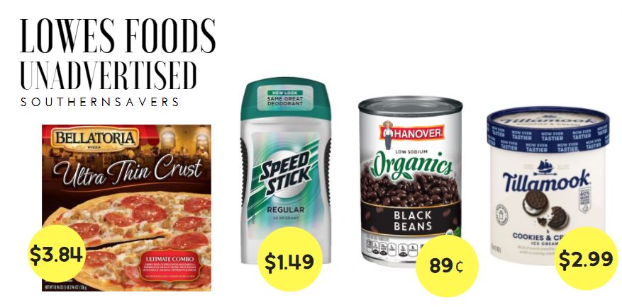 lowes foods unadvertised