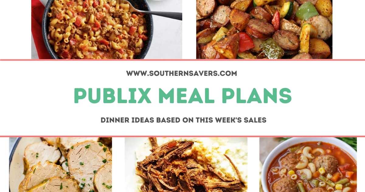 publix meal plans 2/23