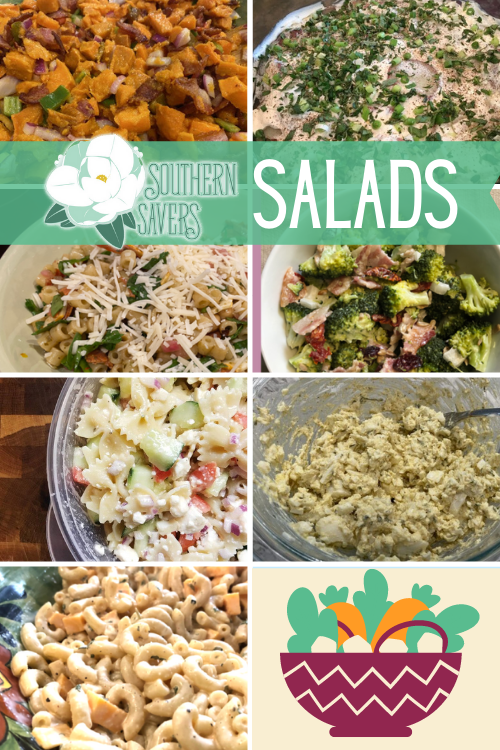 Here are some of my favorite Southern Savers salads! These aren't just for the summer—they're delicious any time of year! 