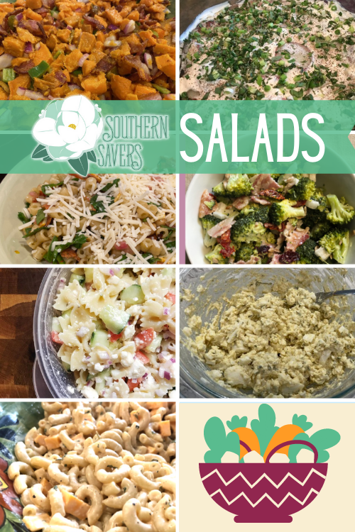 Here are some of my favorite Southern Savers salads! These aren't just for the summer—they're delicious any time of year!