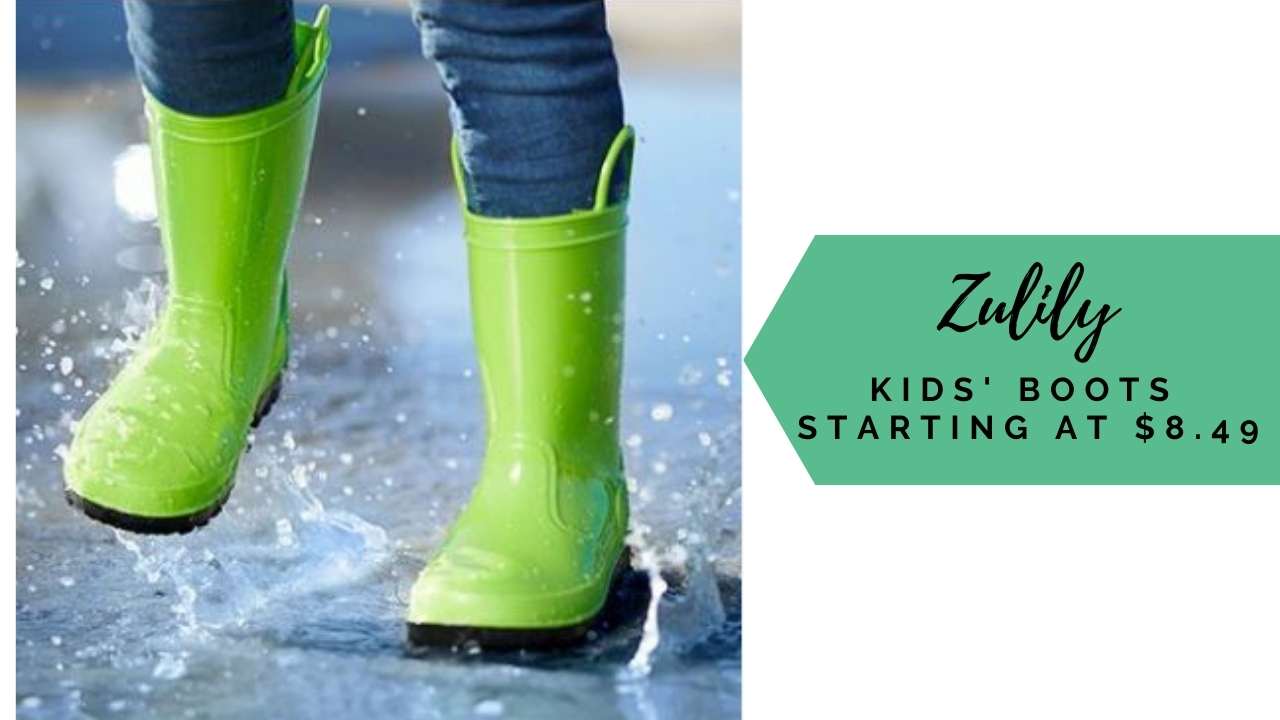 kids rain boots