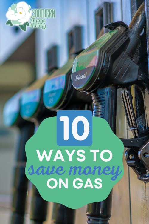 With gas prices going up, every little bit helps. Here are 10 ways to save on gas while you wait for the prices to go back down!