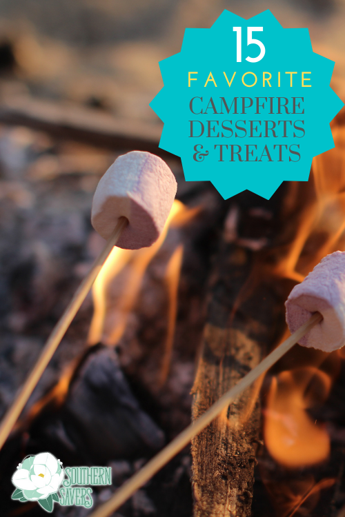 If you're going camping this spring or summer, you have to make one of our favorite campfire desserts and treats! We love making these yummy treats!