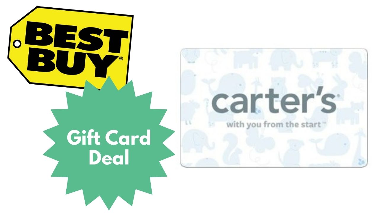 Best Buy Save 10 On Carter's Gift Cards Southern Savers