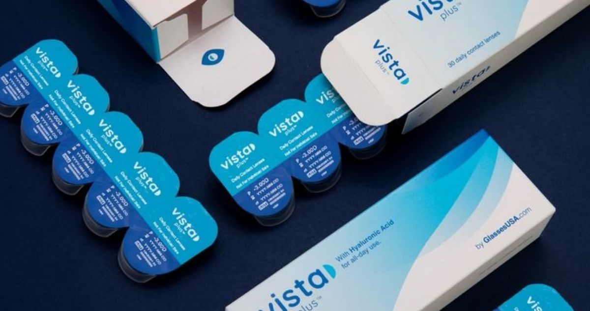 Vista Plus Contact Lenses for 75¢ + Free Pair of Glasses Southern Savers