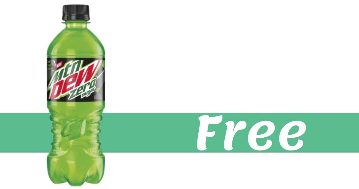 free mtn dew zero