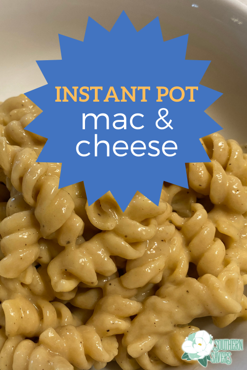 Skip the blue box and try this Instant Pot macaroni and cheese—youl'll never go back to the boxed stuff once you see how easy this is.