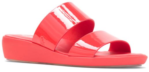 red sandals