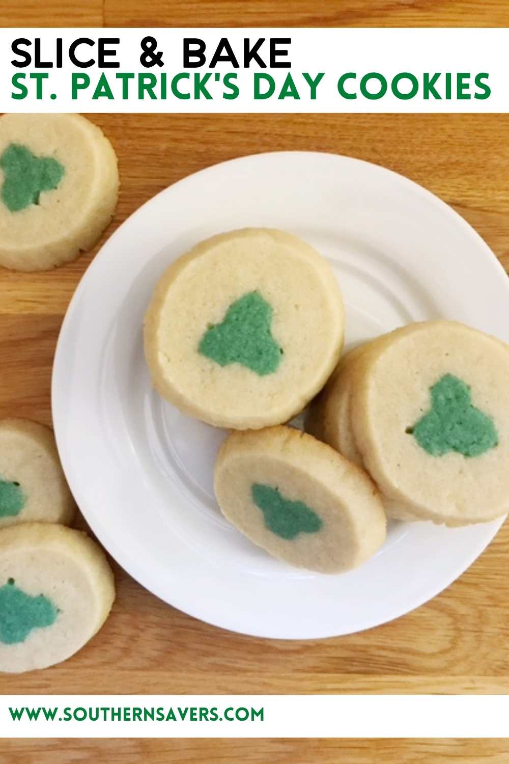 Slice & Bake St. Patrick’s Day Cookies Recipe