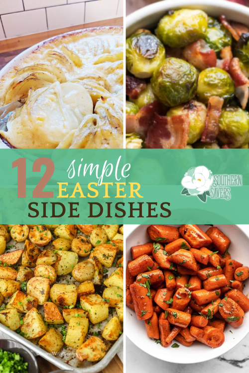 Enjoy your Easter meal without stressing in the kitchen by making one of these delicious but simple Easter side dishes so you can enjoy time with family.