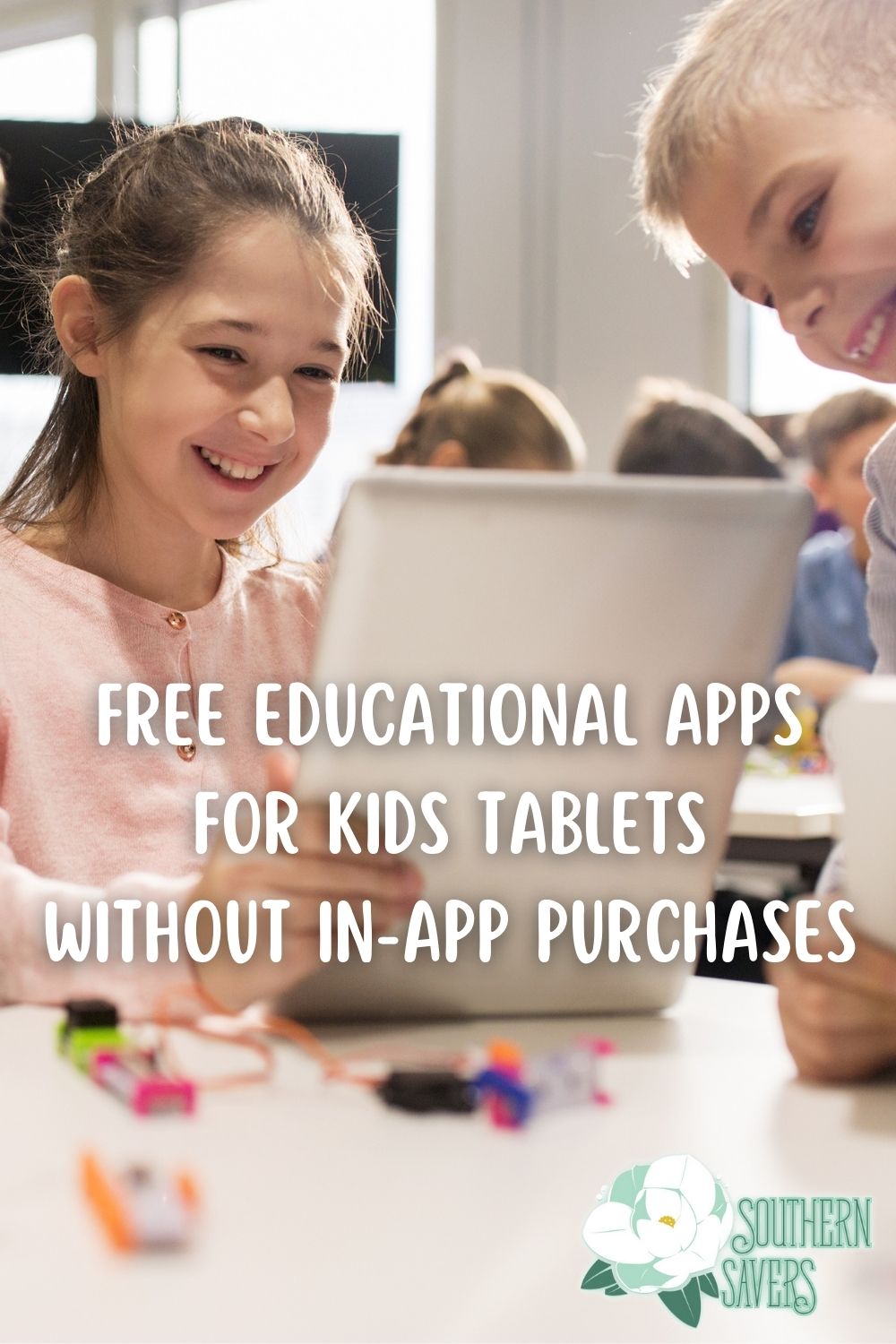 Educational apps that are truly 100% free. No in-app purchases. These apps cover a variety of subject areas from preschool to high school. 