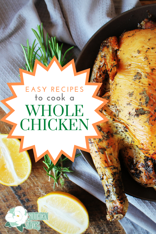 Make perfect, moist chicken every time with one of these 10 easy recipes to cook a whole chicken. It may take a bit longer, but the outcome is worth it!