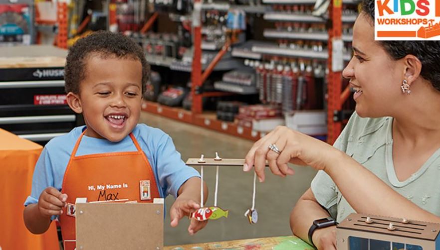 home depot kids workshop