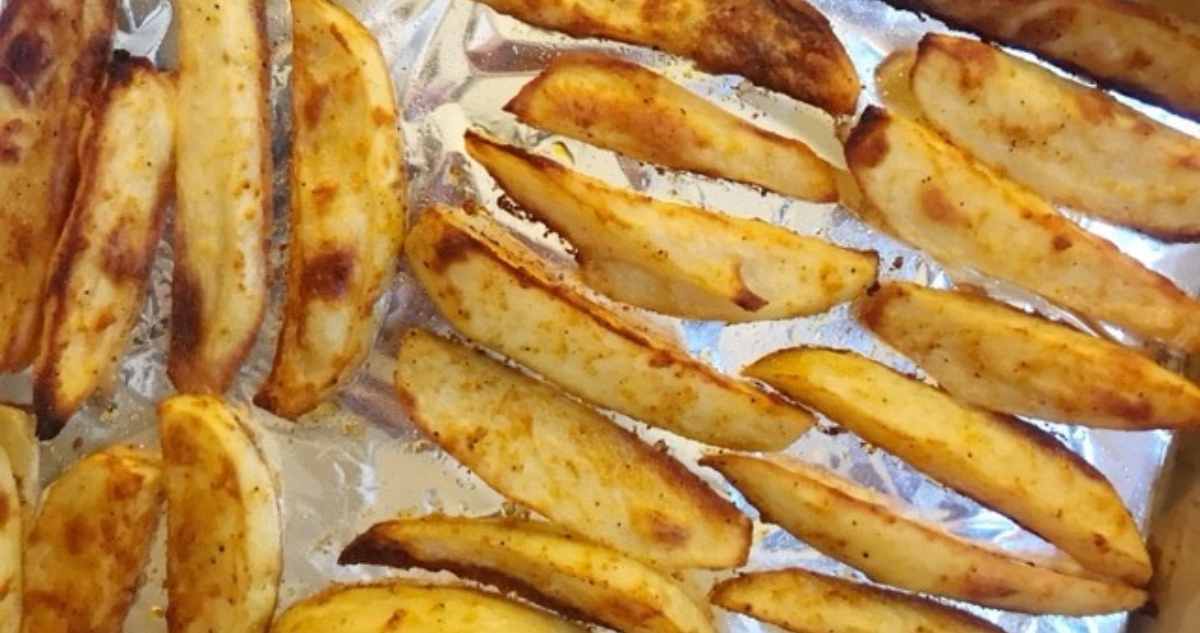 oven-baked potato wedges recipe