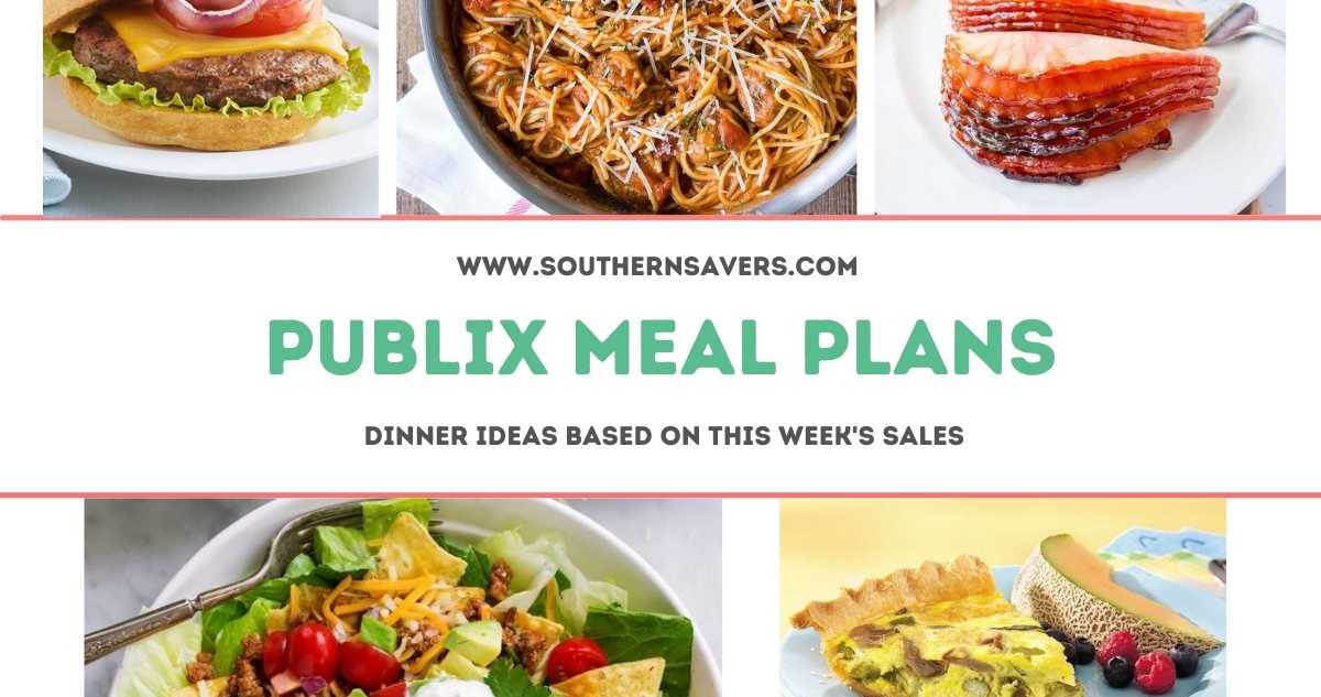publix meal plans 4/6