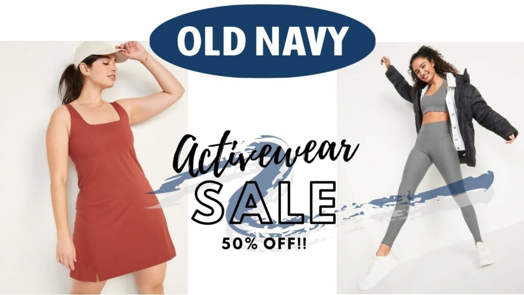 Old Navy 50 Activewear For the Family Southern Savers