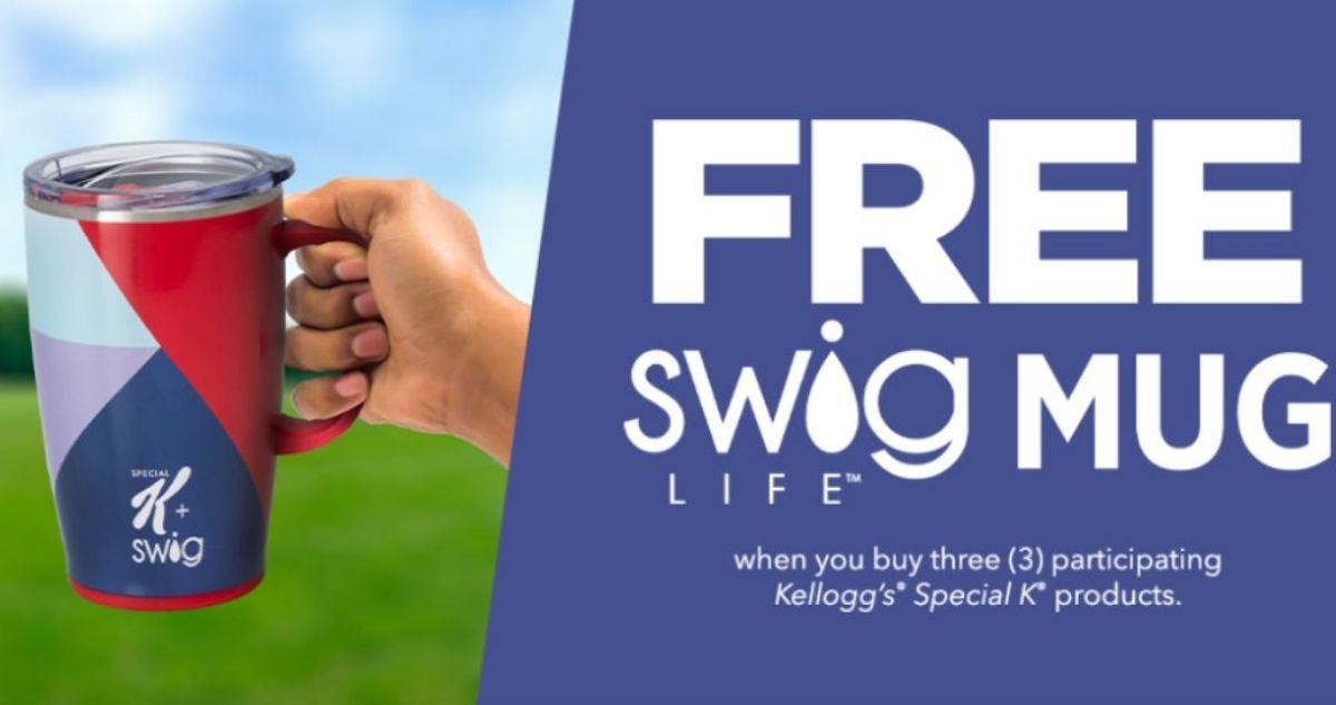Free Special K Swig Life Travel Mug Southern Savers