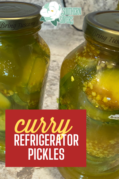If you find yourself with an abundance of cucumbers this summer, treat yourself to these delicious curry refrigerator pickles--no canning required!