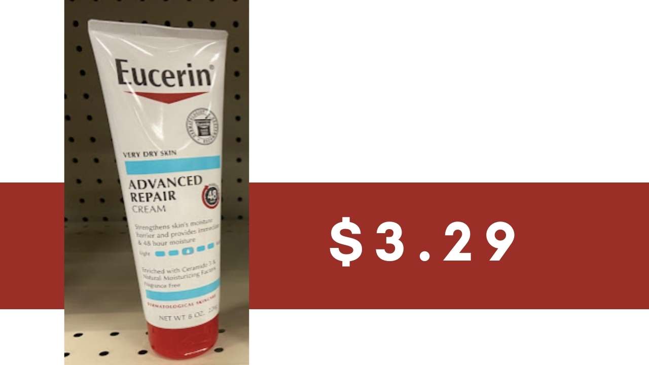 Eucerin Printable 3.29 Advanced Repair Cream (reg. 8.79