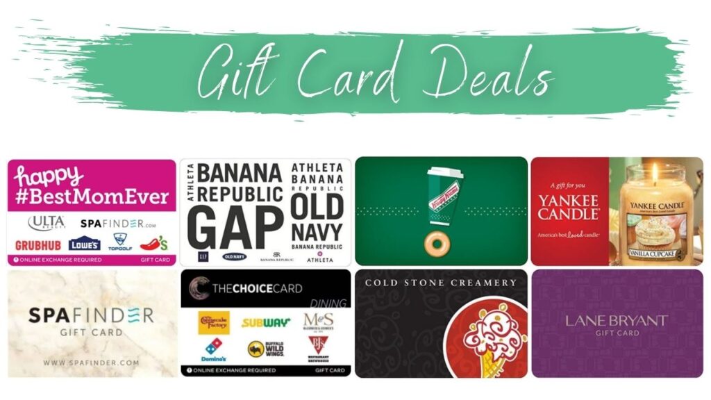 Gift Card Deals To Grab This Week Southern Savers