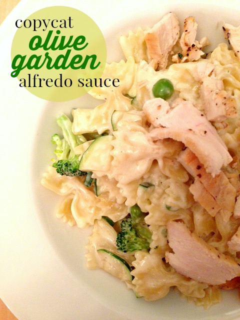 Copycat Olive Garden Alfredo Sauce